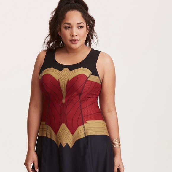 torrid wonder woman dress